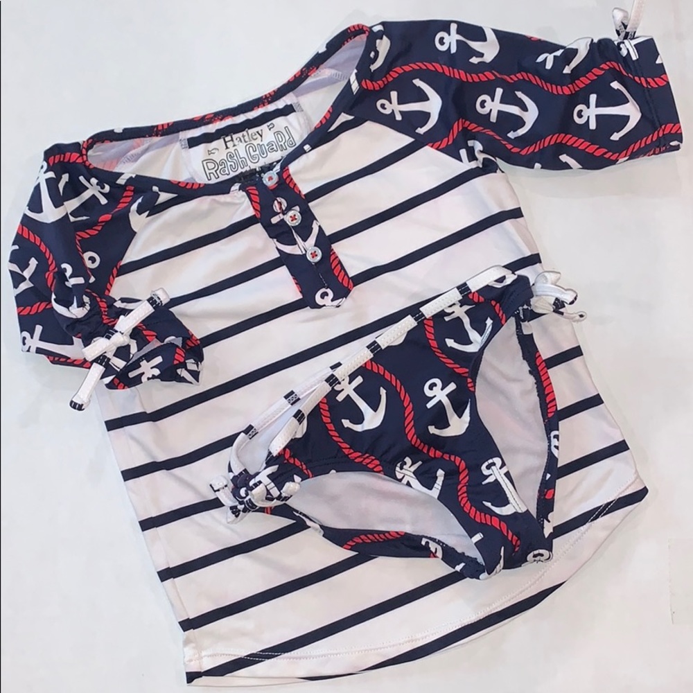 Hatley Ropes and Anchors Guard Set 3T